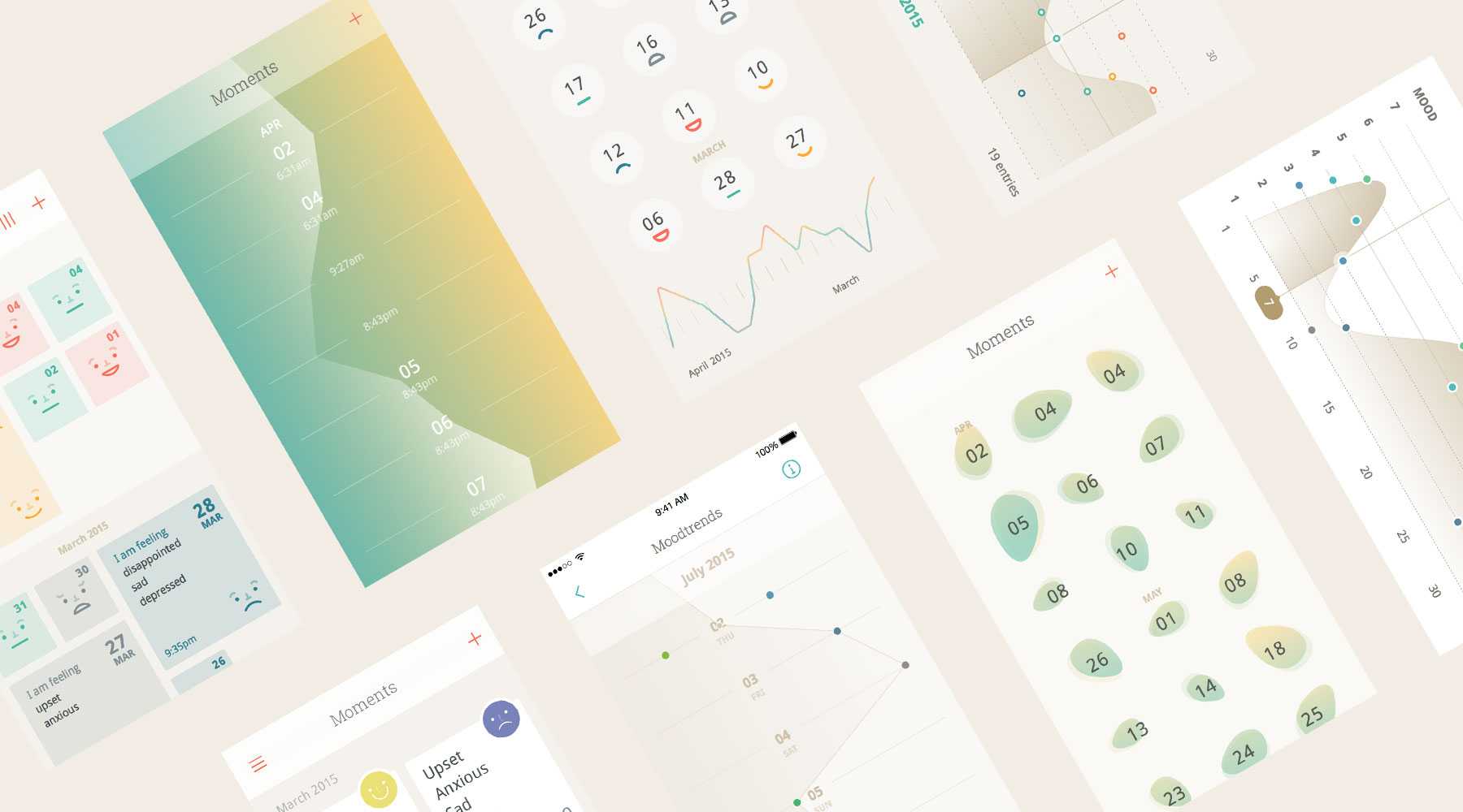 Design concepts for phone app